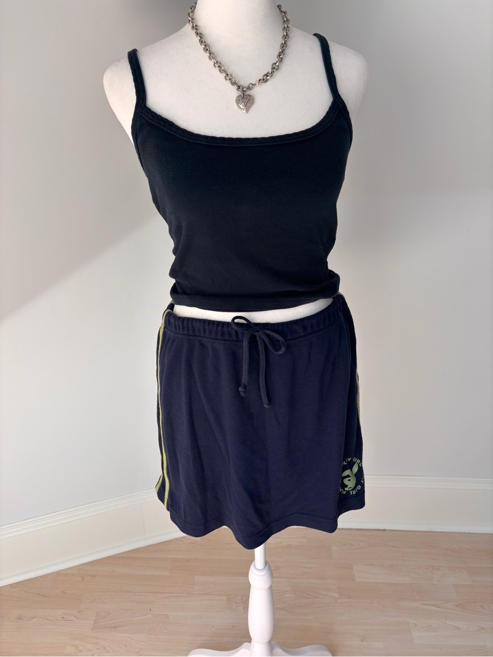 Y2K Playboy Athletic Mini Skirt 🎾